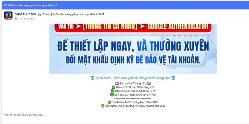 Tổng hợp các phương thức giúp bạn liên hệ QH88 nhanh nhất